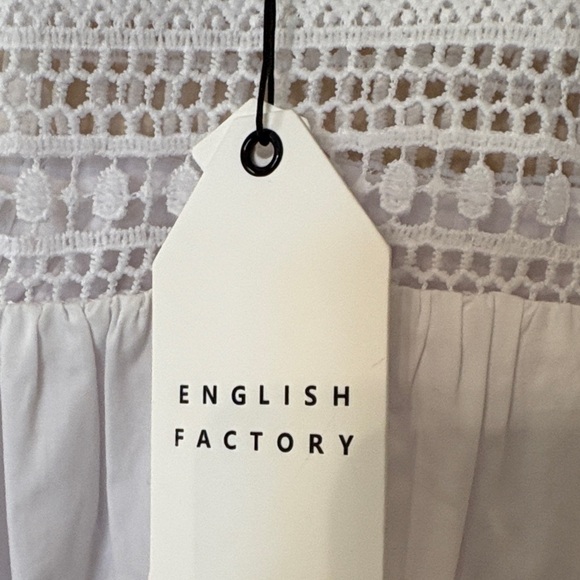 English Factory White Mini Dress - Picture 3 of 8